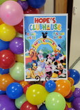 MICKEY MOUSE CLUBHOUSE WELCOME SIGN - DIGITAL ONLY
