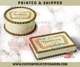 Hennessy Edible Image Cake & Cupcake Topper Custom Favorz by Sharon