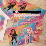 JoJo Siwa Credit Card Invite Custom Favorz by Sharon
