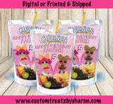 LOL DOLLS CAPRISUN AND KOOL-AID JAMMER LABELS Custom Favorz by Sharon