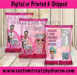 Lol Dolls Chip Bags Custom Favorz by Sharon