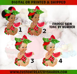 ONE IN A MELON BACKDROP Custom Favorz by Sharon