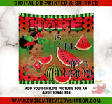 ONE IN A MELON BACKDROP Custom Favorz by Sharon