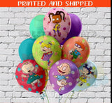 ORIGINAL CAUCASIAN RUGRATS BALLOON STICKERS Custom Favorz by Sharon