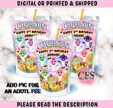 PINK BABY SHARK CAPRISUN & KOOL-AID JAMMERS