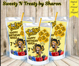 PITTSBURGH STEELERS Caprisun or Kool Aid Jammers Custom Favorz by Sharon