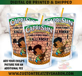 Pebbles Flintstones Caprisun/Kool-Aid Jammers Custom Favorz by Sharon