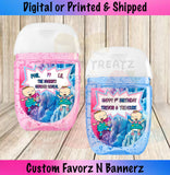 Phil N Lil 1 oz Sanitizer Labels Custom Favorz by Sharon