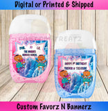 Phil N Lil 1 oz Sanitizer Labels Custom Favorz by Sharon