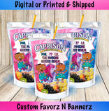Phil N Lil Caprisun or Kool-Aid Jammers Custom Favorz by Sharon