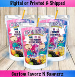 Phil N Lil Caprisun or Kool-Aid Jammers Custom Favorz by Sharon