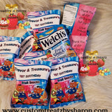 Phil N Lil Fruit Snacks Custom Favorz by Sharon