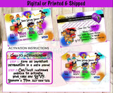 Rugrats Credit Card Invite Custom Favorz by Sharon