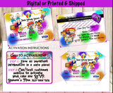 Rugrats Credit Card Invite Custom Favorz by Sharon