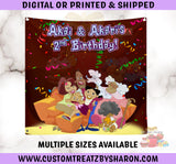 THE PROUD FAMILY BACKDROP Custom Favorz by Sharon