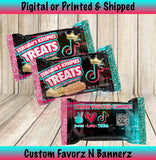 TIK TOK KRISPIES TREATS Custom Favorz by Sharon