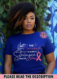 DTF | Breast Cancer Awareness | Comeback Stronger Than Setback