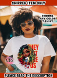 They Not Like Us Tee | Juneteenth Edition (Red)