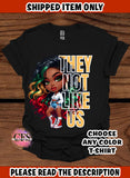 They Not Like Us Tee | Juneteenth Edition (Yellow)